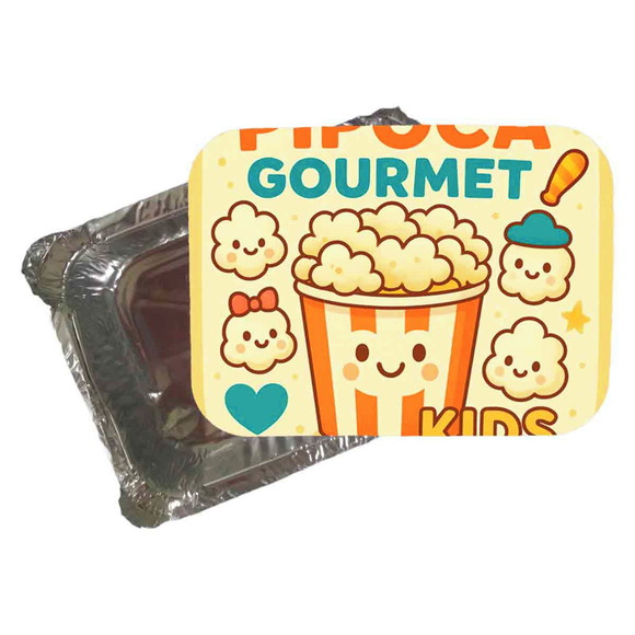 Marmitinha Personalizada 220ml Pipoca Gourmet Kids - Imagem 3
