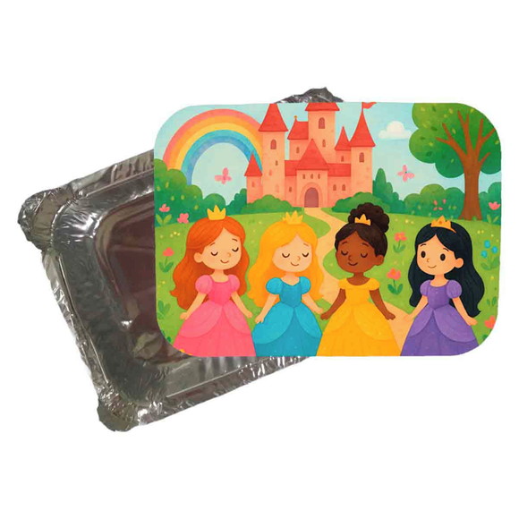 Marmitinha Personalizada 220ml Princesas Encantadas - Imagem 4