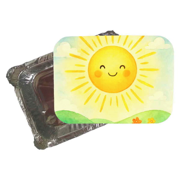 Marmitinha Personalizada 220ml Raio de Sol Aquarela - Imagem 4