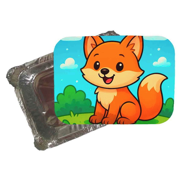 Marmitinha Personalizada 220ml Raposinha - Imagem 3