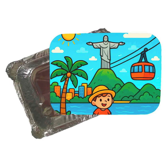 Marmitinha Personalizada 220ml Rio de Janeiro - Imagem 2