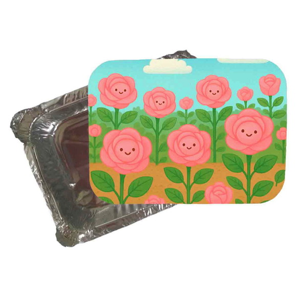 Marmitinha Personalizada 220ml Rosas Fofas - Imagem 4