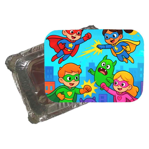 Marmitinha Personalizada 220ml Super Heróis - Imagem 2