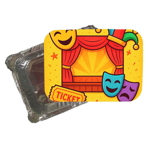 Marmitinha Personalizada 220ml Teatro Infantil - Imagem 3