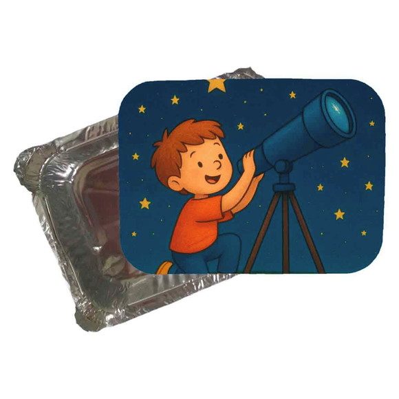 Marmitinha Personalizada 220ml Telescópio Kids - Imagem 4