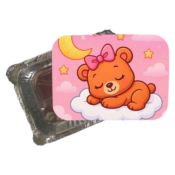 Marmitinha Personalizada 220ml Ursinha Soninho - Imagem 4
