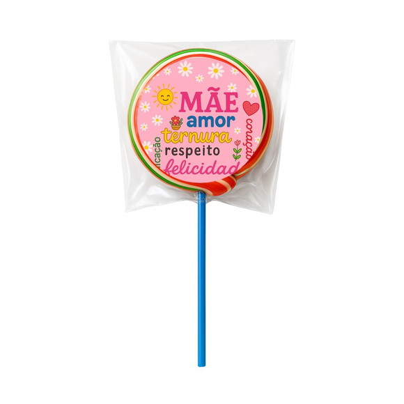 Pirulito Psicodélico Personalizado Dia das Mães - Imagem 4