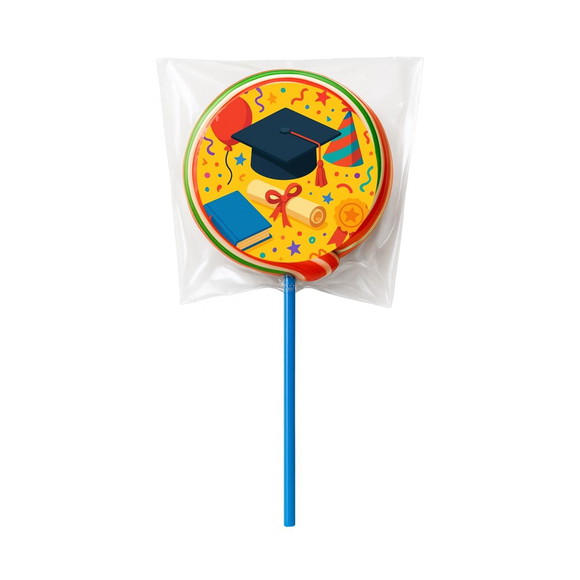 Pirulito Psicodélico Personalizado Formatura - Imagem 4