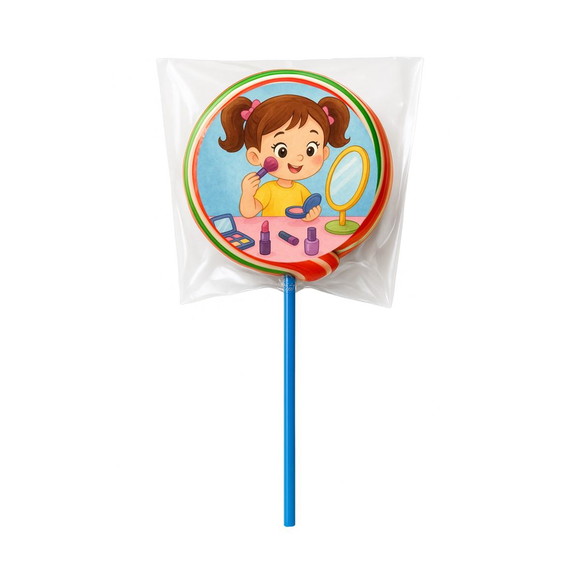 Pirulito Psicodélico Personalizado Maquiagem - Imagem 2