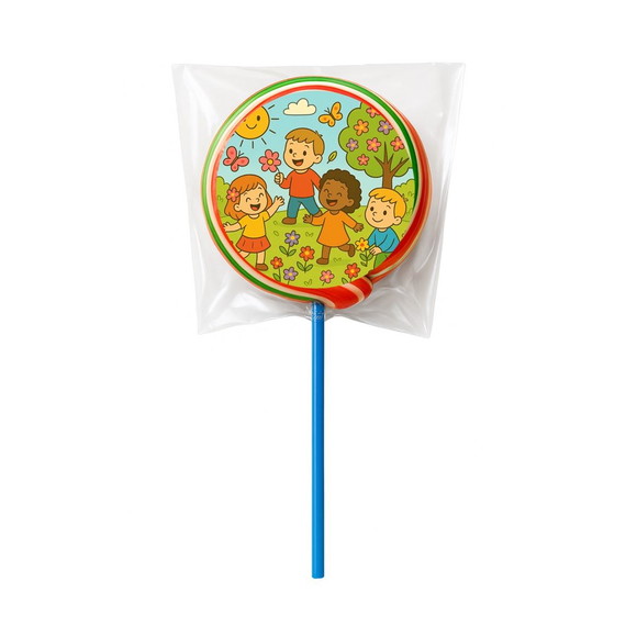 Pirulito Psicodélico Personalizado Primavera Divertida - Imagem 3