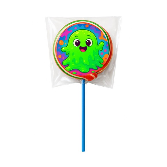 Pirulito Psicodélico Personalizado Slime - Imagem 3