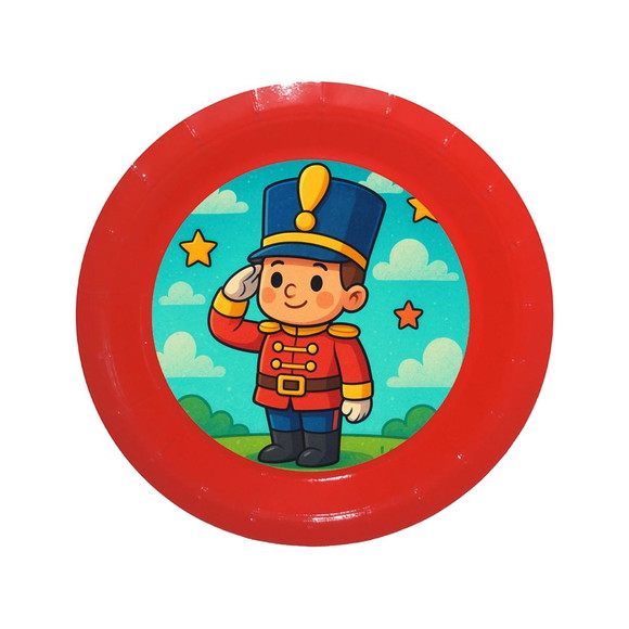Prato de Papel Personalizado Soldadinho de Chumbo - Imagem 5