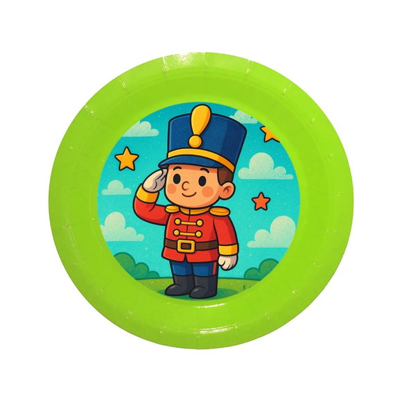 Prato de Papel Personalizado Soldadinho de Chumbo - Imagem 3