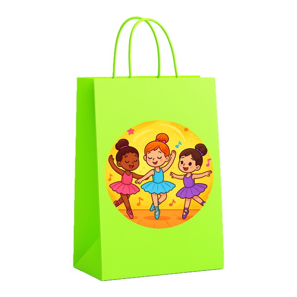 Sacola de Papel Personalizada Infantil Balé - Imagem 5