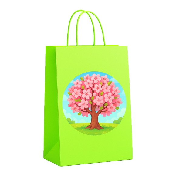 Sacola de Papel Personalizada Infantil Cerejeira - Imagem 5