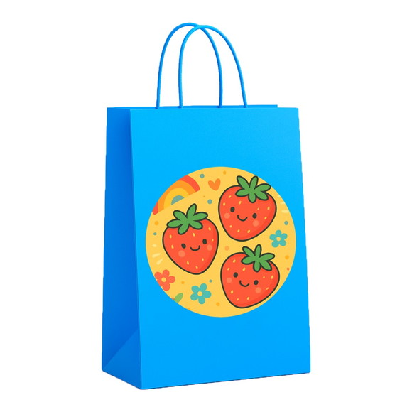 Sacola de Papel Personalizada Infantil Moaranguinhos Fofos - Imagem 2