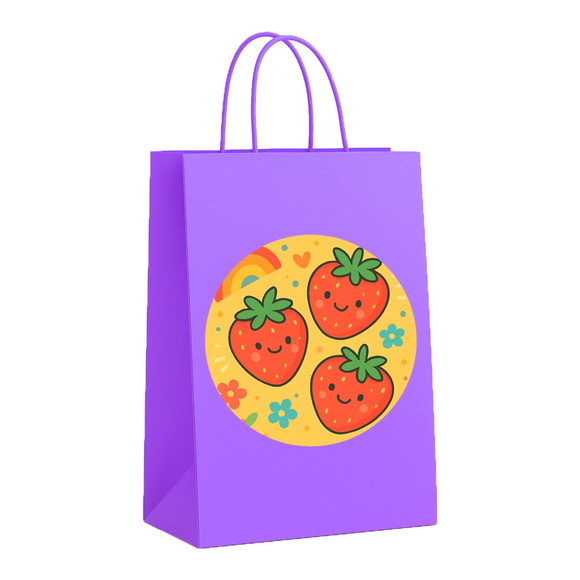 Sacola de Papel Personalizada Infantil Moaranguinhos Fofos - Imagem 4