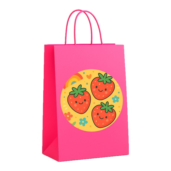 Sacola de Papel Personalizada Infantil Moaranguinhos Fofos - Imagem 3