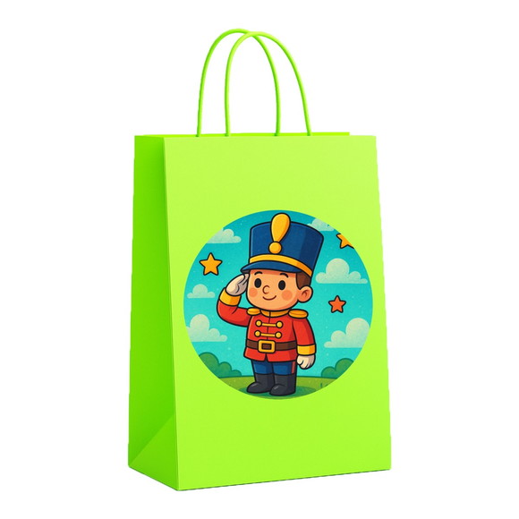 Sacola de Papel Personalizada Infantil Soldadinho de Chumbo - Imagem 5