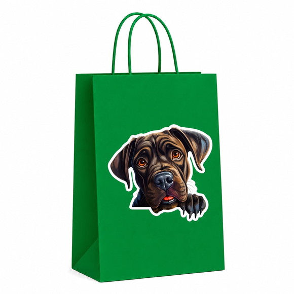 Sacola Papel Festa Raça Cachorro Cane Corso - Imagem 4
