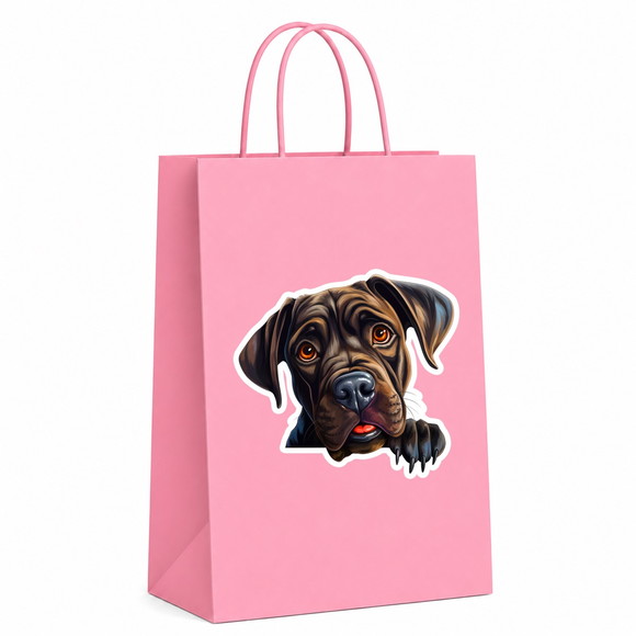 Sacola Papel Festa Raça Cachorro Cane Corso - Imagem 5