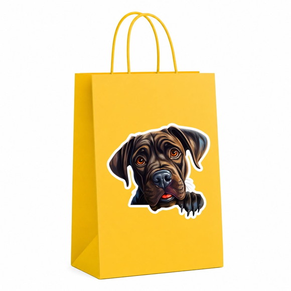 Sacola Papel Festa Raça Cachorro Cane Corso