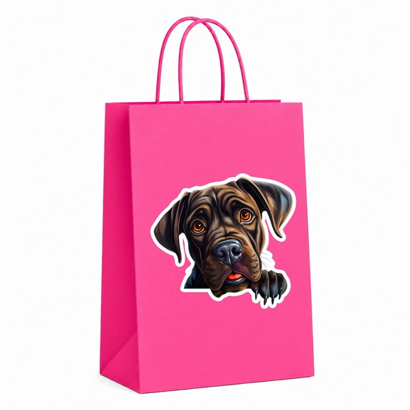 Sacola Papel Festa Raça Cachorro Cane Corso - Imagem 2