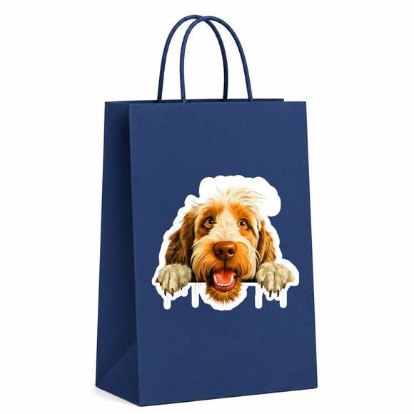 Sacola Papel Festa Raça Cachorro Spinone Italiano - Imagem 3