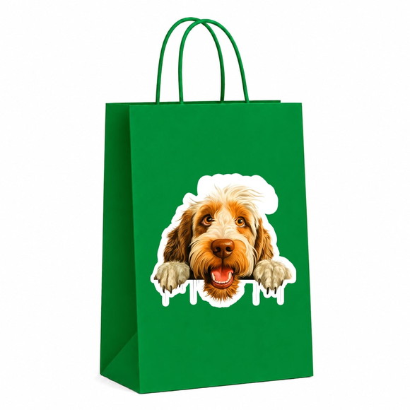 Sacola Papel Festa Raça Cachorro Spinone Italiano - Imagem 4