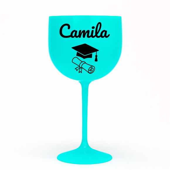 Taça Gin 580ml Formatura Personalizada com Nome Camila - Imagem 4