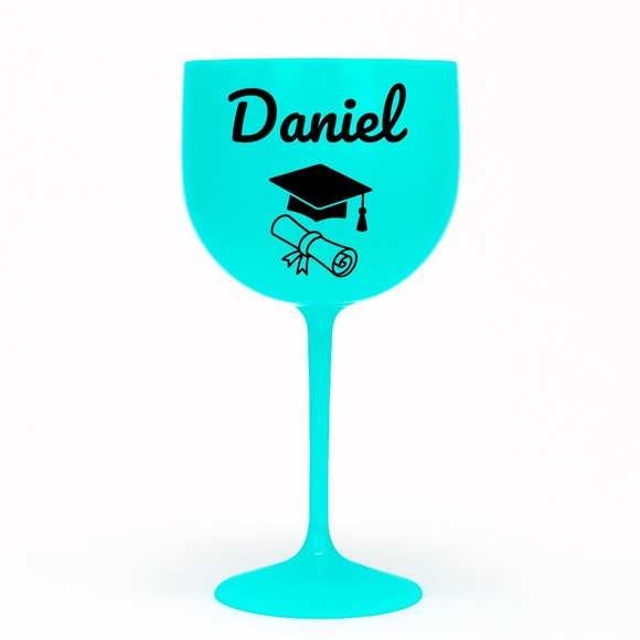 Taça Gin 580ml Formatura Personalizada com Nome Daniel - Imagem 4