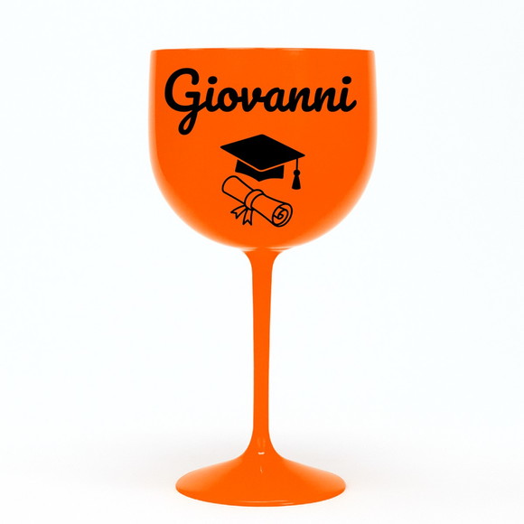 Taça Gin 580ml Formatura Personalizada com Nome Giovanni - Imagem 3