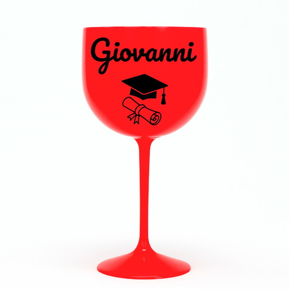 Taça Gin 580ml Formatura Personalizada com Nome Giovanni - Imagem 5