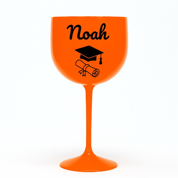 Taça Gin 580ml Formatura Personalizada com Nome Noah - Imagem 3