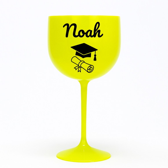 Taça Gin 580ml Formatura Personalizada com Nome Noah