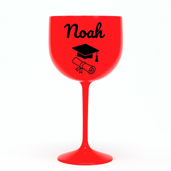 Taça Gin 580ml Formatura Personalizada com Nome Noah - Imagem 5