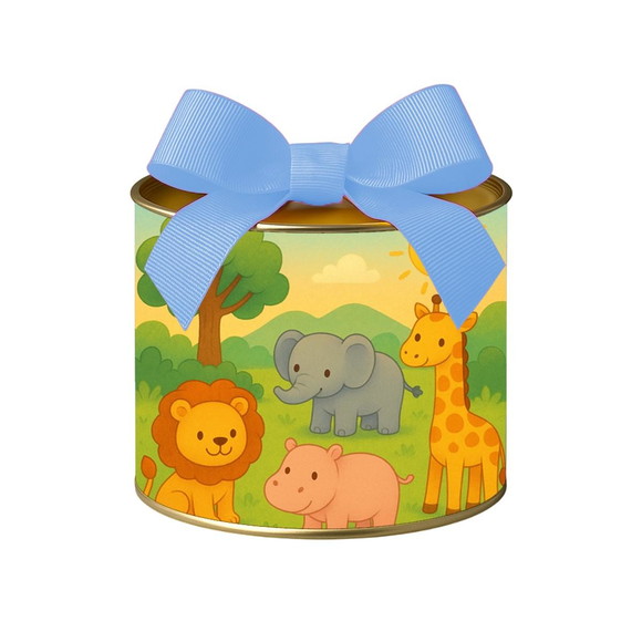 Tubo Lata Metalizada 7x10 Animais Selvagens - Imagem 4