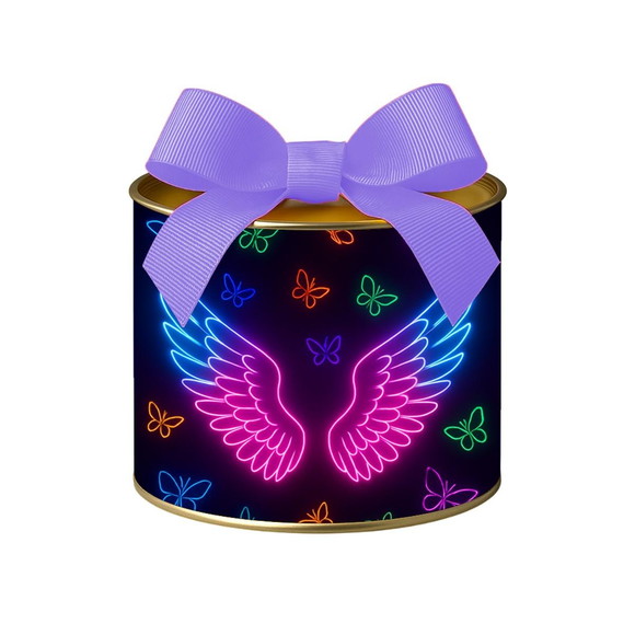 Tubo Lata Metalizada 7x10 Asas Neon - Imagem 5