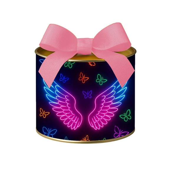 Tubo Lata Metalizada 7x10 Asas Neon - Imagem 3