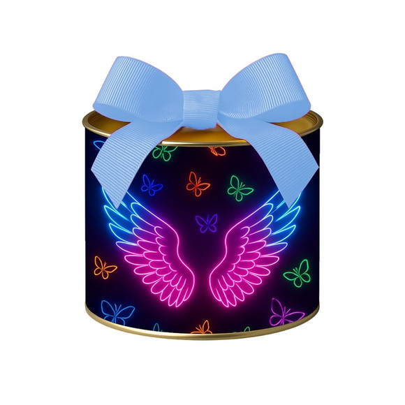 Tubo Lata Metalizada 7x10 Asas Neon - Imagem 4
