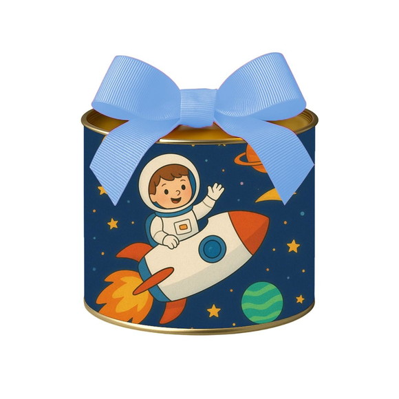 Tubo Lata Metalizada 7x10 Aventura Espacial - Imagem 4
