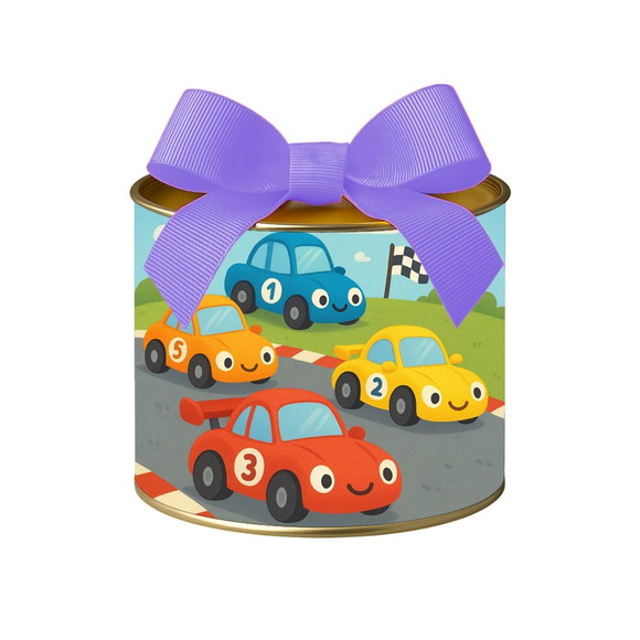 Tubo Lata Metalizada 7x10 Carros de Corridas - Imagem 5
