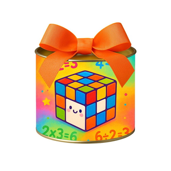Tubo Lata Metalizada 7x10 Cubo Mágico - Imagem 2