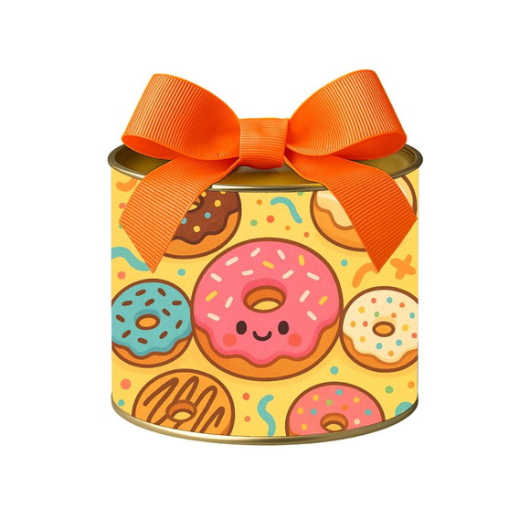 Tubo Lata Metalizada 7x10 Donuts - Imagem 2