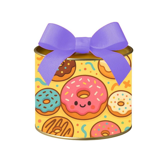 Tubo Lata Metalizada 7x10 Donuts - Imagem 5