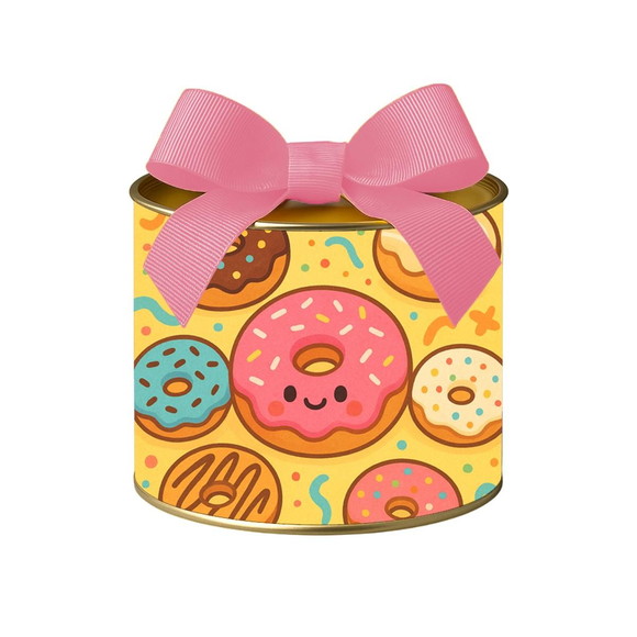 Tubo Lata Metalizada 7x10 Donuts - Imagem 3