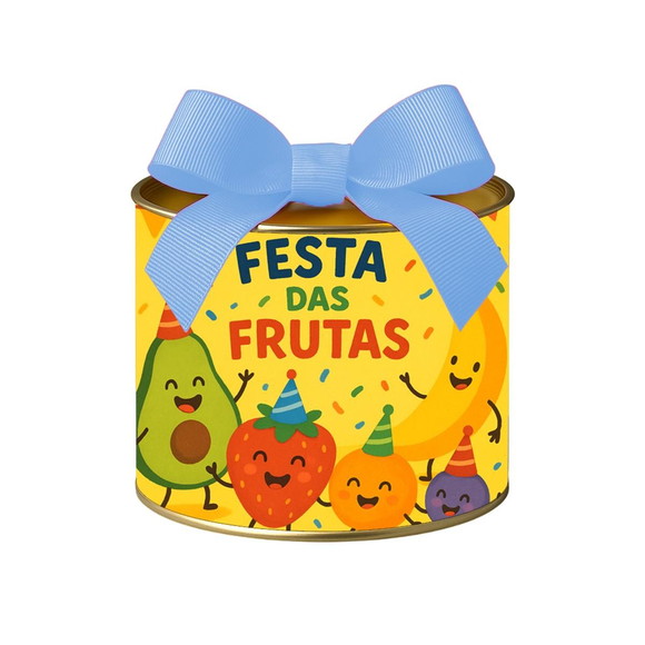Tubo Lata Metalizada 7x10 Festa das Frutas - Imagem 4