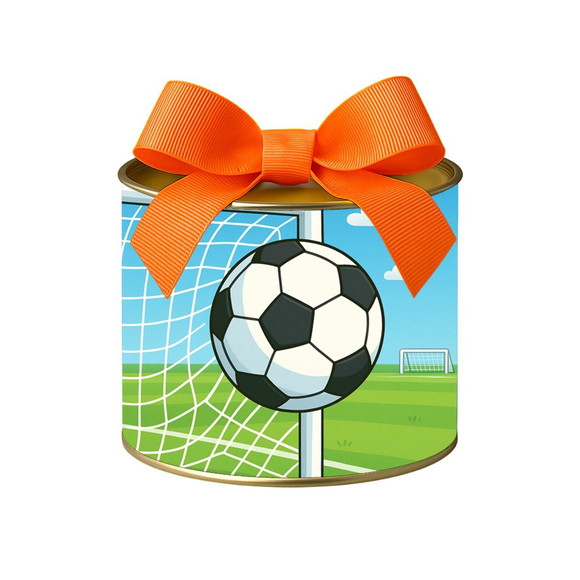Tubo Lata Metalizada 7x10 Futebol - Imagem 2