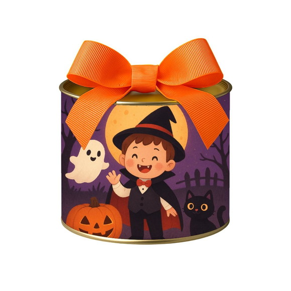 Tubo Lata Metalizada 7x10 Halloween - Imagem 2