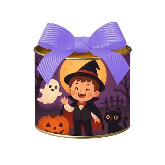 Tubo Lata Metalizada 7x10 Halloween - Imagem 5